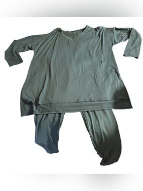 ZENANA BRUSHED DTY MICROFIBER LOUNGEWEAR SET